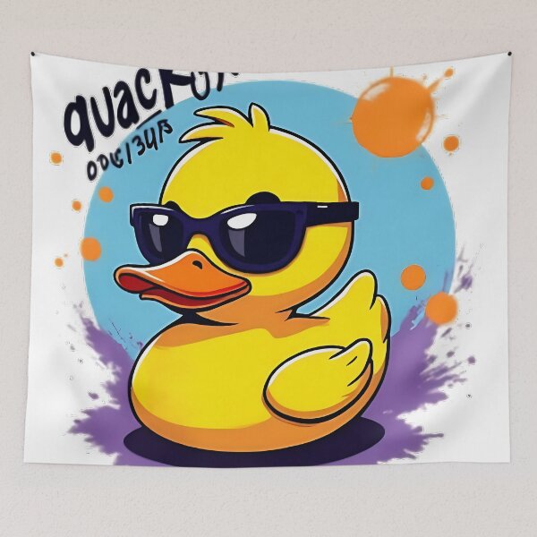 Item preview, A variety of designs: colorful lettering, cool yellow ducks, and positive messages for every occasion. designed and sold by Ayutthaya Vibes.