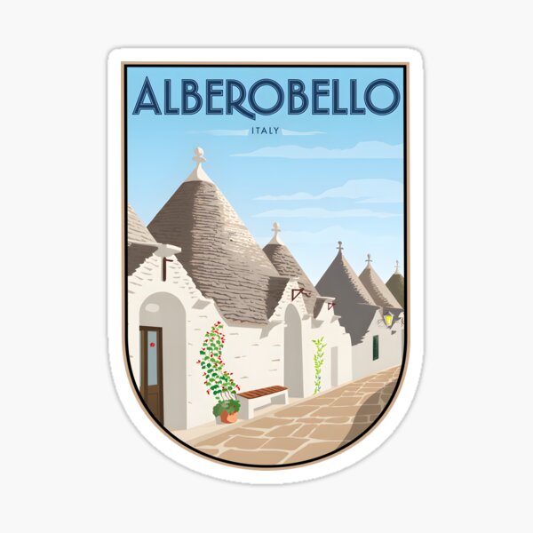 Item preview, Illustration Alberobello designed and sold by DINKY-PROJECT.