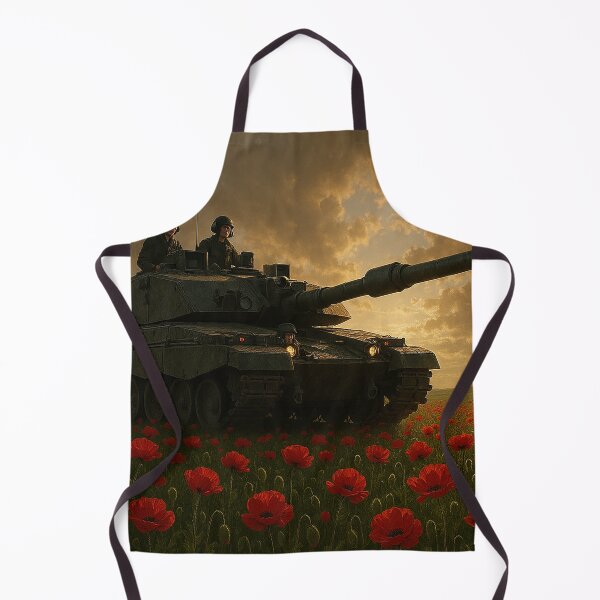 Item preview, Challenger 2 Over Poppy Fields designed and sold by Skyframe Aviation.