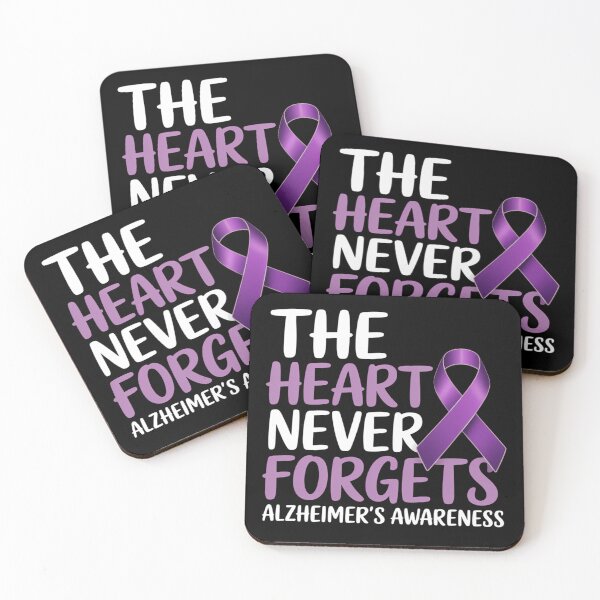 Item preview, The Heart Never Forgets Alzheimer´s Awareness designed and sold by brynatshop.