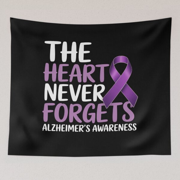 Item preview, The Heart Never Forgets Alzheimer´s Awareness designed and sold by brynatshop.