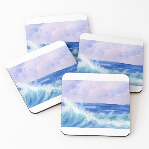 Item preview, Watercolour Wave designed and sold by shopArtbyBreige.