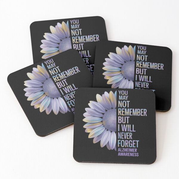 Item preview, You May Not Remember But I Will Never Forget Alzheimer awareness designed and sold by brynatshop.