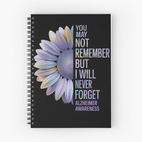 Item preview, You May Not Remember But I Will Never Forget Alzheimer awareness designed and sold by brynatshop.