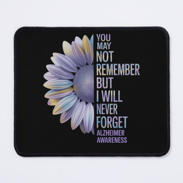Item preview, You May Not Remember But I Will Never Forget Alzheimer awareness designed and sold by brynatshop.