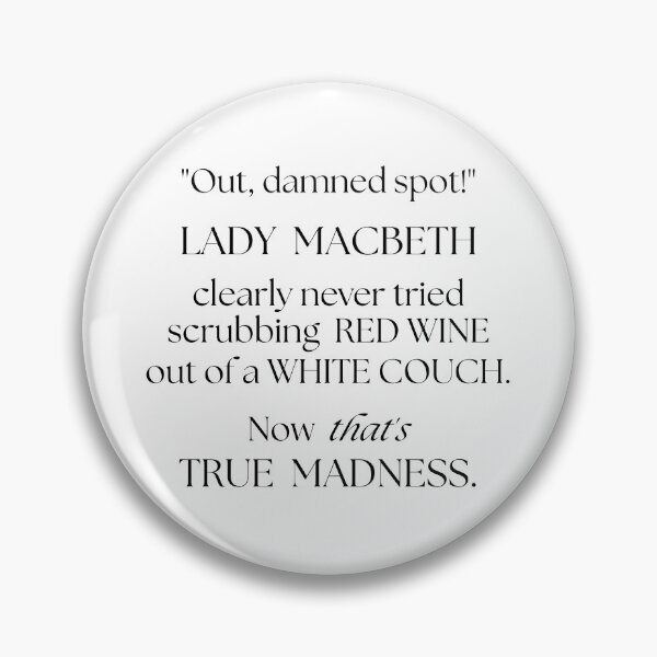Item preview, Lady Macbeth Probably Had OCD designed and sold by ObsidianDaz.