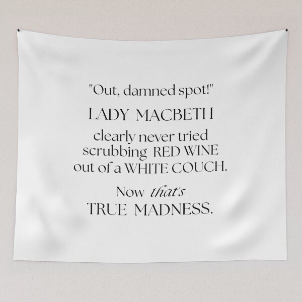 Item preview, Lady Macbeth Probably Had OCD designed and sold by ObsidianDaz.