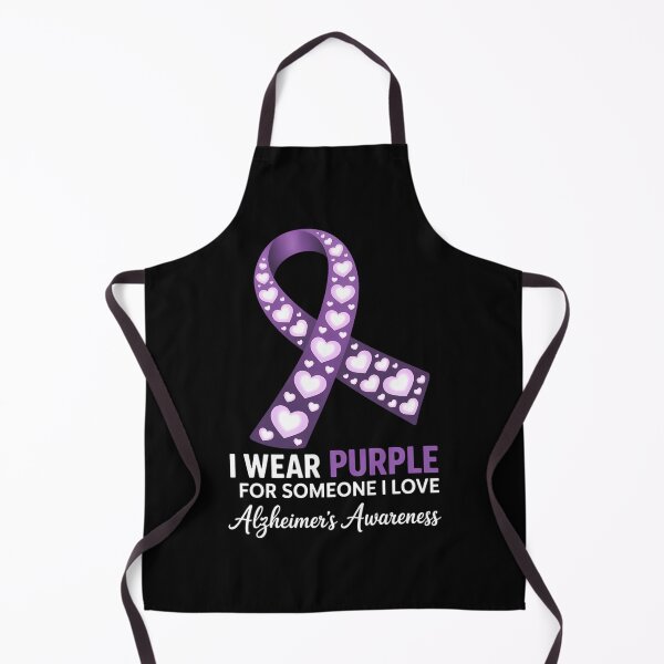 Item preview, I Wear Purple For Someone I Love Alzheimer's Awareness designed and sold by brynatshop.