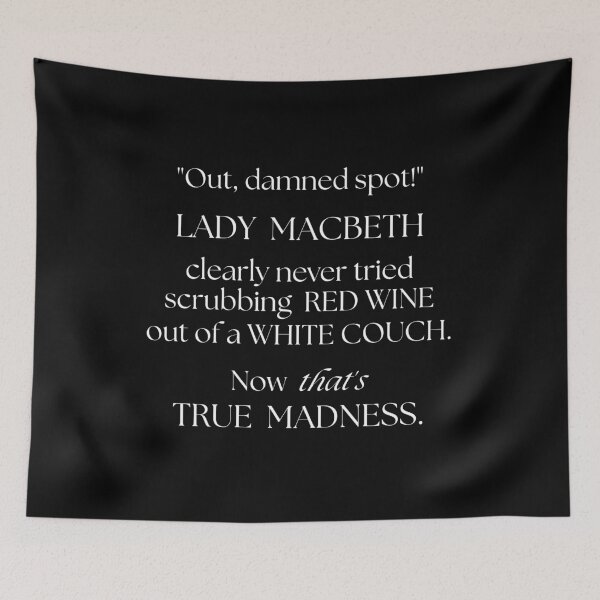 Item preview, Lady Macbeth Probably Had OCD designed and sold by ObsidianDaz.