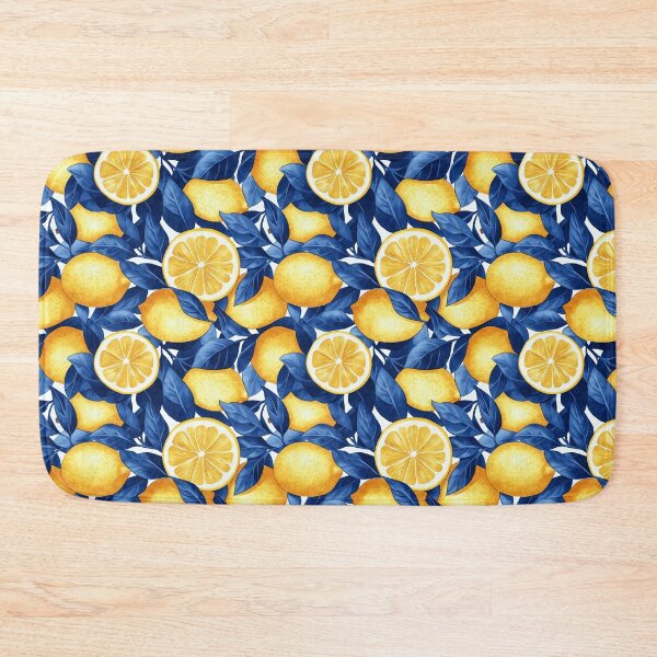 Item preview, Lemons and blue designed and sold by FedericaZanon.