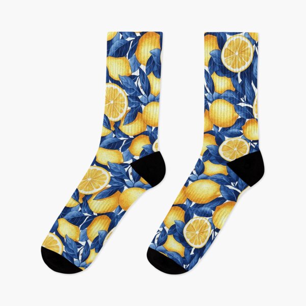 Item preview, Lemons and blue designed and sold by FedericaZanon.