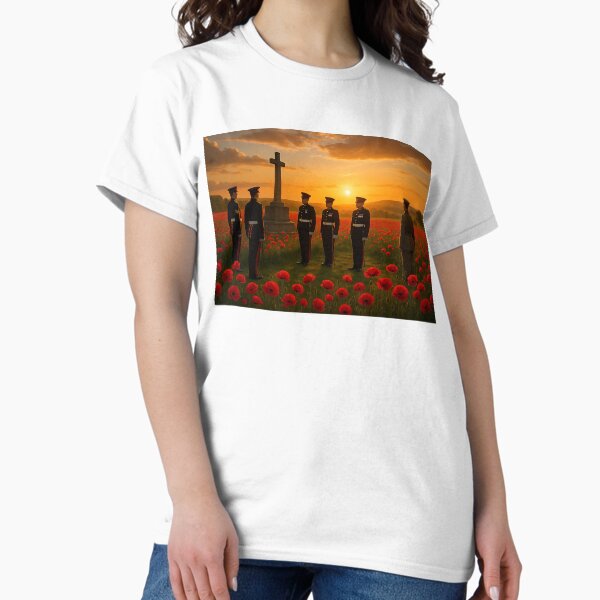 Item preview, British Military Ceremony at Poppy Memorial designed and sold by Start-Aviation.