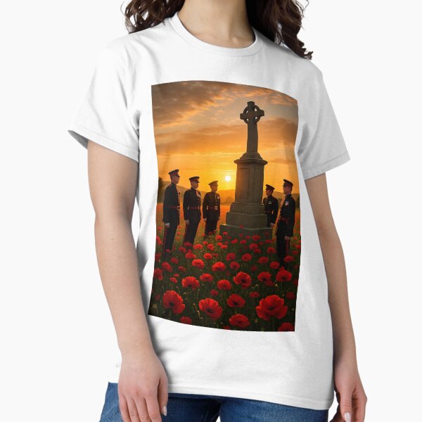 Item preview, British Military Ceremony at Poppy Memorial designed and sold by Start-Aviation.