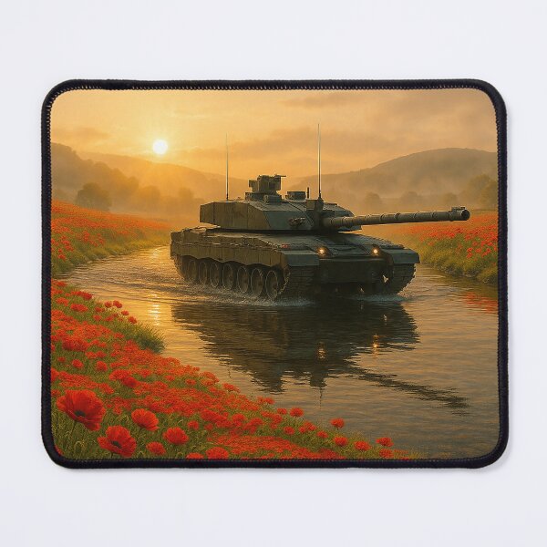 Item preview, Challenger 2 Crossing Poppy River designed and sold by Skyframe Aviation.