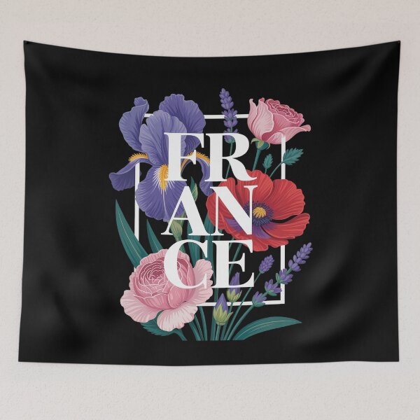 Item preview, Flowers of France Word Art - French Pride designed and sold by Hlz-0118.