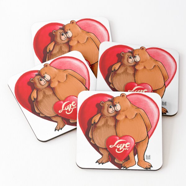 Item preview, Gay PRIDE, Bears representing love, for Valentine's Day. designed and sold by Didakdc.