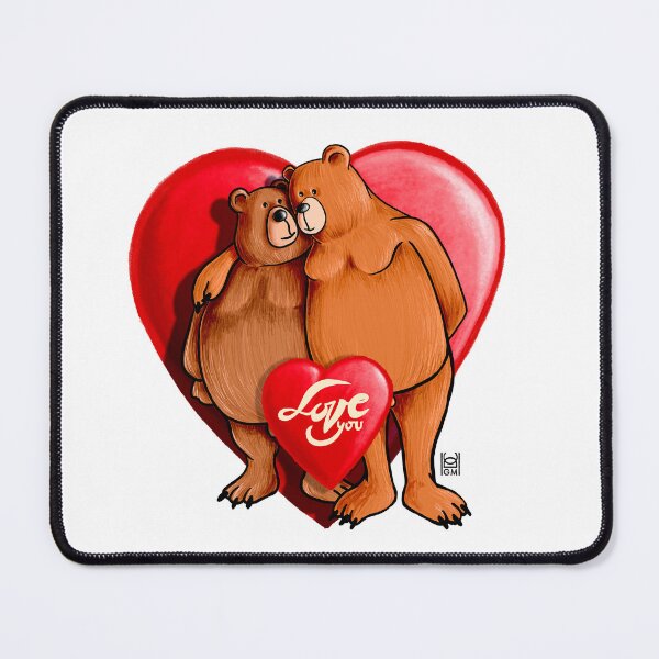 Item preview, Gay PRIDE, Bears representing love, for Valentine's Day. designed and sold by Didakdc.