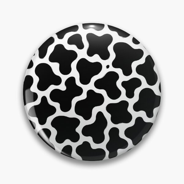 Item preview, Bold Black and White Cow Print A-Line Dress – Trendy Animal Pattern Fashion designed and sold by FestivityFinds.