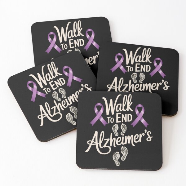 Item preview, Walk To End Alzheimer's Purple Ribbon Awareness Month designed and sold by brynatshop.