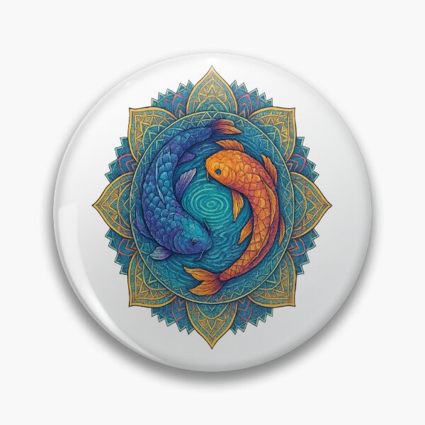 Item preview, Koi Fish Mandala designed and sold by MWTK2021.
