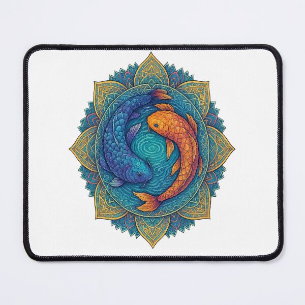 Item preview, Koi Fish Mandala designed and sold by MWTK2021.