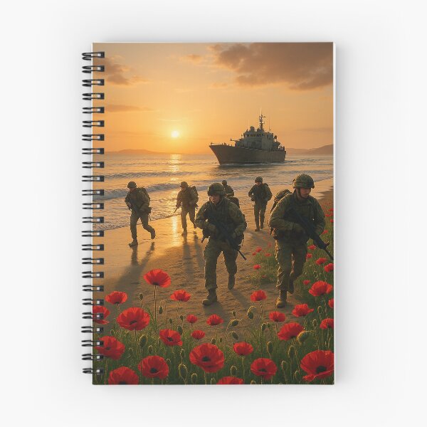 Item preview, Marines Ashore at Sunrise designed and sold by Skyframe Aviation.