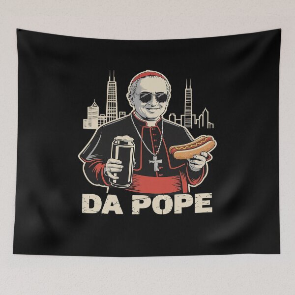 Item preview, Da Pope From America Chicago Pope Leo XIV Funny designed and sold by rbc-wrights.