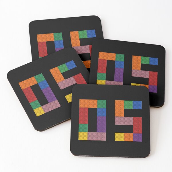 Item preview, 05 numbering made of bricks designed and sold by Brickification.