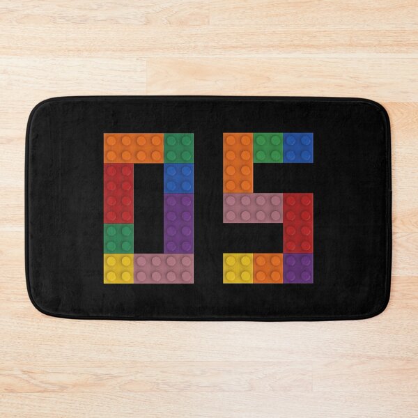 Item preview, 05 numbering made of bricks designed and sold by Brickification.