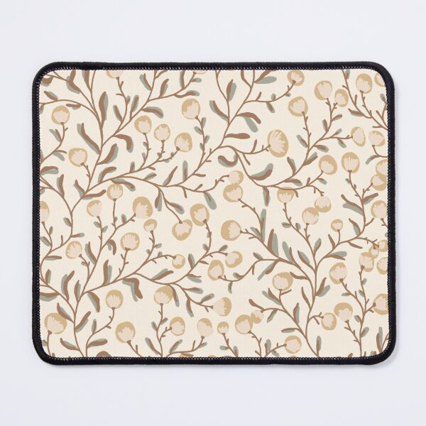 Item preview, Earth Toned Climbing Vine Pattern – Soft Floral Boho Design designed and sold by Millefolia Design .