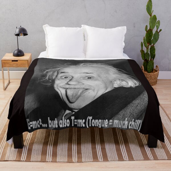 Item preview, E=mc²... but also T=mc (Tongue = much chill) designed and sold by VintageManiac.