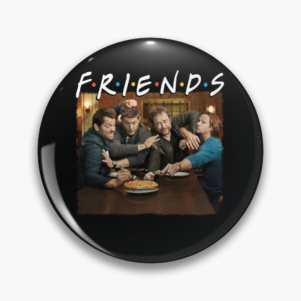 Item preview, Supernatural TV Show Friends Movies Cover Fan Art designed and sold by VirgilPeck.