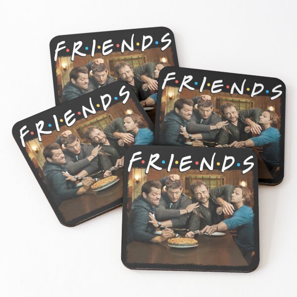 Item preview, Supernatural TV Show Friends Movies Cover Fan Art designed and sold by VirgilPeck.