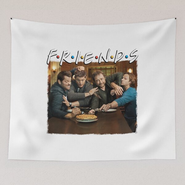 Item preview, Supernatural TV Show Friends Movies Cover Fan Art designed and sold by VirgilPeck.