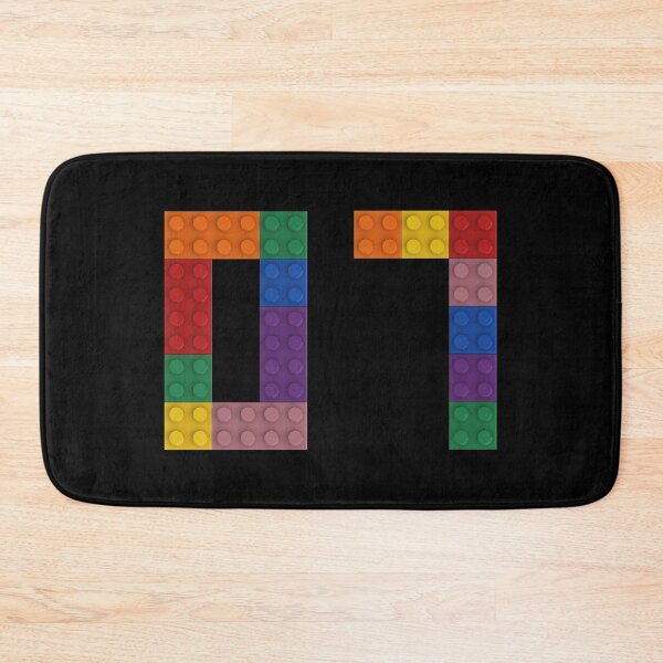 Item preview, 07 numbering made of bricks designed and sold by Brickification.