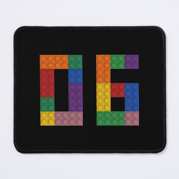 Item preview, 06 numbering made of bricks designed and sold by Brickification.
