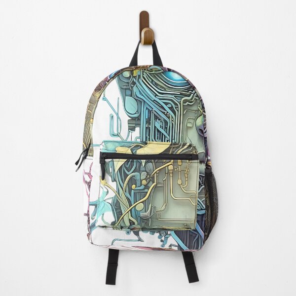 Item preview, "Enlightened AI: Glimmering Circuits & Leaves" designed and sold by ONESTARTS ARTS.