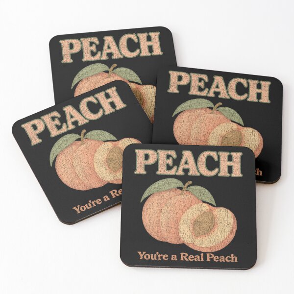 Item preview, You’re a Real Peach - Sweet Vintage Fruit Vibes with a Flirty Twist designed and sold by zakugan.