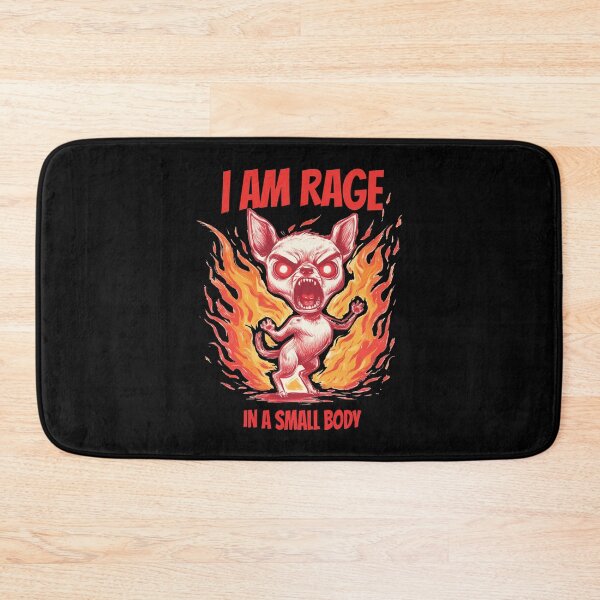 Item preview, Funny meme - I Am Rage in a Small Body - Angry Chihuahua designed and sold by hamishby.