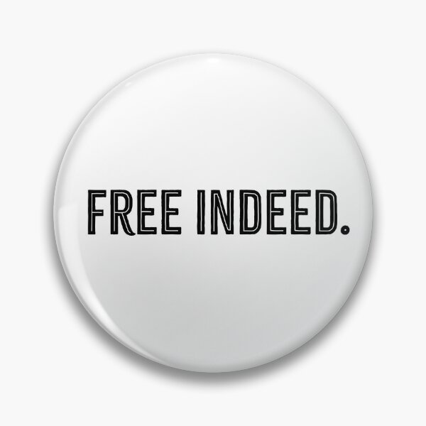 Item preview, Bible Verse: Free Indeed Inspired from John 8:36 | Scripture Art Series #5 designed and sold by JirehKollezion.