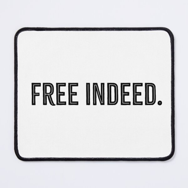 Item preview, Bible Verse: Free Indeed Inspired from John 8:36 | Scripture Art Series #5 designed and sold by JirehKollezion.