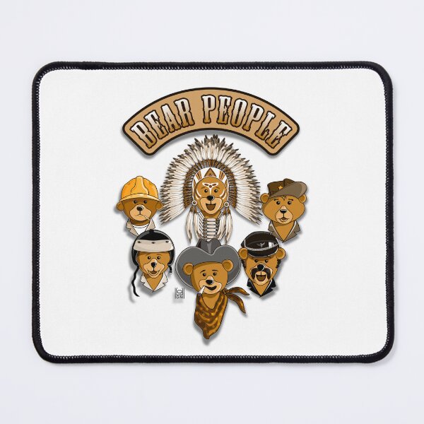 Item preview, Gay Pride. 5 Bears, “Bear People” designed and sold by Didakdc.