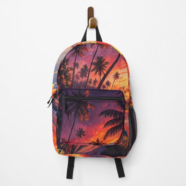 Item preview, Sunset Beach Tropical Palm Tree designed and sold by Fateh-Kro ⭐⭐⭐⭐⭐.