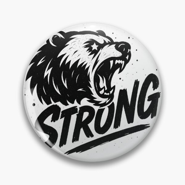 Item preview, STRONG: Roaring Bear Brush Statement designed and sold by T-zoo.