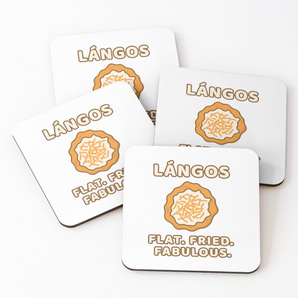 Item preview, Langos - Flat. Fried. Fabulous. designed and sold by WurmWeb.DesignShop.
