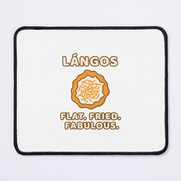 Item preview, Langos - Flat. Fried. Fabulous. designed and sold by WurmWeb.DesignShop.