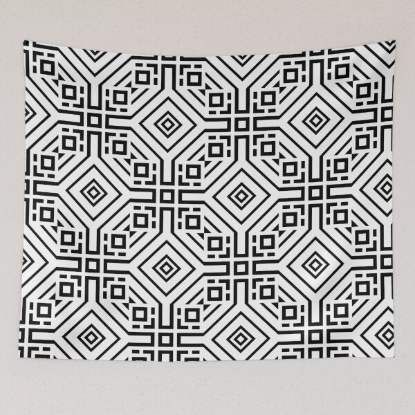 Item preview, Retro Art Deco Geometric Pattern 24.P06.091.092 designed and sold by Space & Care - Art Deco GeoMetrica.