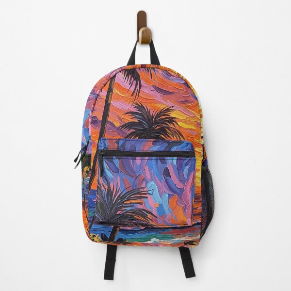 Item preview, Sunset Beach Tropical Palm Tree designed and sold by Fateh-Kro ⭐⭐⭐⭐⭐.