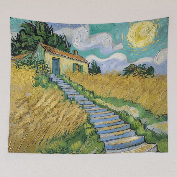 Item preview, Vincent van Gogh's Stairway at Auvers designed and sold by Tamas Das.