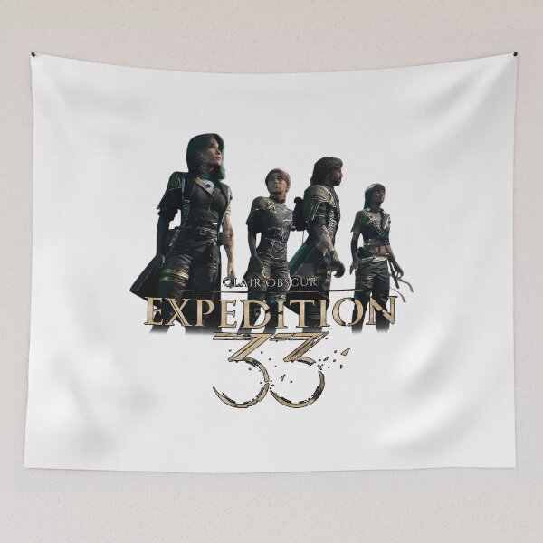 Item preview, Clair Obscur Expedition 33 Squad Party Gamer Team Fan Art designed and sold by MichaelBurnLove.